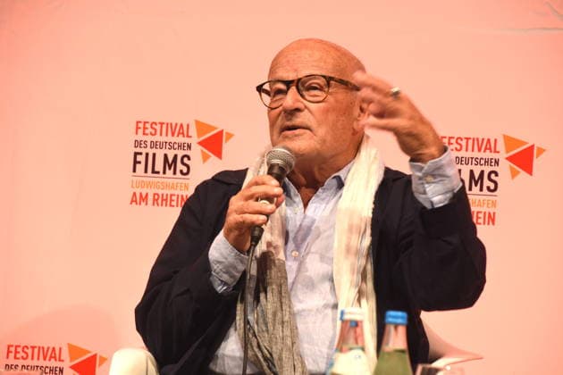 Film Discussion: Return to Montauk by Volker Schlöndorff; Ludwigshafen Film Festival; Honorary Award Recipient; Ludwigshafen, August 28, 2026, on the banks of the Rhine; 22nd German Film Festival 2026; Photo: Ludwigshafen