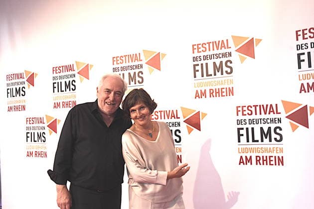 At the film screening of *Explosive Mischung* (*Tatort*), Dr. Michael Goetz, Festival Director, and Daniela Goetz, Festival Director, Ludwigshafen, August 28, 2026, on the banks of the Rhine, 22nd German Film Festival 2026. Photo: Ludwigshafen