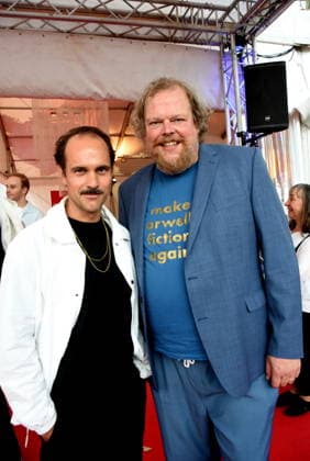 Film: Explosive Mixture (Tatort) Felician Hohnloser, actor; Bernd Hoelscher, actor; Ludwigshafen, August 28, 2026, on the banks of the Rhine; 22nd German Film Festival 2026; Photo: Ludwigshafen