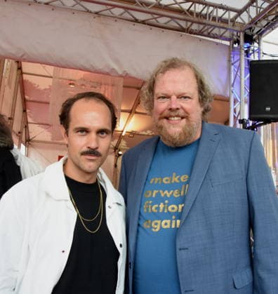 Film: Explosive Mixture (Tatort) Felician Hohnloser, actor; Bernd Hoelscher, actor; Ludwigshafen, August 28, 2026, on the banks of the Rhine; 22nd German Film Festival 2026; Photo: Ludwigshafen