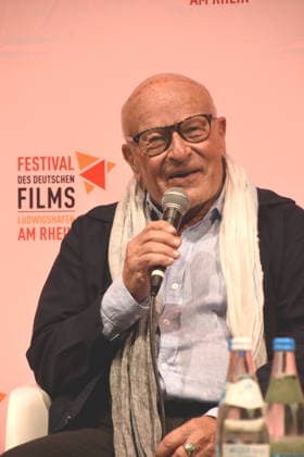 Film Discussion: Return to Montauk by Volker Schlöndorff; Ludwigshafen Film Festival; Honorary Award Recipient; Ludwigshafen, August 28, 2026, on the banks of the Rhine; 22nd German Film Festival 2026; Photo: Ludwigshafen