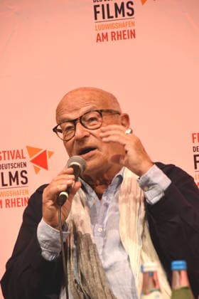 Film Discussion: Return to Montauk by Volker Schlöndorff, Director; Ludwigshafen Film Festival Honorary Award Winner; Ludwigshafen, August 28, 2026, on the banks of the Rhine; 22nd German Film Festival 2026; Photo: Ludwigshafen