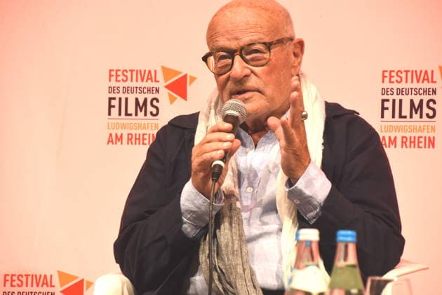 Film Discussion: Return to Montauk by Volker Schlöndorff, Director; Ludwigshafen Film Festival Honorary Award Winner; Ludwigshafen, August 28, 2026, on the banks of the Rhine; 22nd German Film Festival 2026; Photo: Ludwigshafen