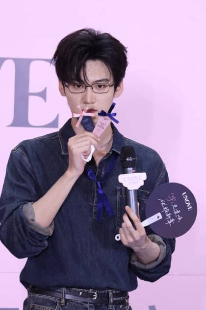SHANGHAI, CHINA - AUGUST 29: Actor Daniel Zhou Keyu attends a promotional event for skin care brand UNOVE on August 29, 2026 in Shanghai, China.  Copyright: xVCGx 111662857865