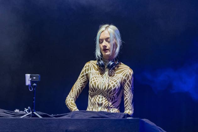 Felicia Bianco at the Rheinkilometer 652 Open Air at the Kunst Rasen in Bonn on August 28, 2026. Cologne-based DJ Felicia Bianco performing an open-air DJ set at the Kunst Rasen in Bonn, Bonn-Gronau, North Rhine-Westphalia, Germany Copyright: xMarcxJohnx
