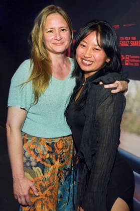 Julia Jentsch and Chen Emilie Yan at the premiere of the film *Staatsschutz* at Cinenova in Cologne, August 28, 2026 Foto:xC.xAdolph xFuturexImagex staatsschutz_6709
