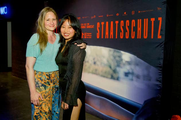 Julia Jentsch and Chen Emilie Yan at the premiere of the film *Staatsschutz* at Cinenova in Cologne, August 28, 2026 Foto:xC.xAdolph xFuturexImagex staatsschutz_6712
