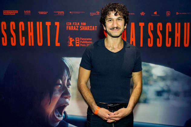 Faraz Shariat at the premiere of the movie *Staatsschutz* at Cinenova in Cologne, August 28, 2026 Foto:xC.xAdolph xFuturexImagex staatsschutz_6714