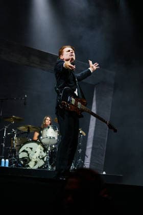 Franz Ferdinand on the third day of the 23rd edition of Rock en Seine at the Domaine National de Saint Cloud, France, on August 28, 2026. Alexandre Fumeron, Bestimage. Day Three of the Rock en Seine music festival on August 28, 2026, in Paris, France. Saint Cloud, France  Copyright: xAlexandrexFumeronx xBestimagexAlexandrexFumeronx xBestimagex