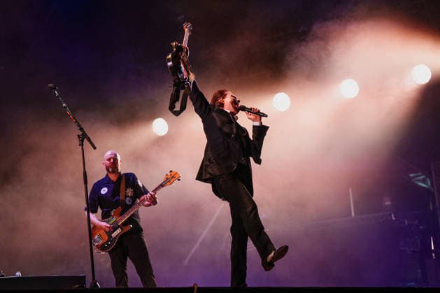 Franz Ferdinand on the third day of the 23rd edition of Rock en Seine at the Domaine National de Saint Cloud, France, on August 28, 2026. Alexandre Fumeron, Bestimage. Day Three of the Rock en Seine music festival on August 28, 2026, in Paris, France. Saint Cloud, France  Copyright: xAlexandrexFumeronx xBestimagexAlexandrexFumeronx xBestimagex