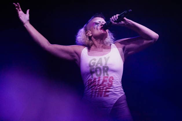 Peaches on the third day of the 23rd edition of Rock en Seine at the Domaine National de Saint-Cloud, France, on August 28, 2026. Alexandre Fumeron, Bestimage. Day Three of the Rock en Seine music festival on August 28, 2026, in Paris, France. Saint-Cloud, France  Copyright: xAlexandrexFumeronx xBestimagexAlexandrexFumeronx xBestimagex