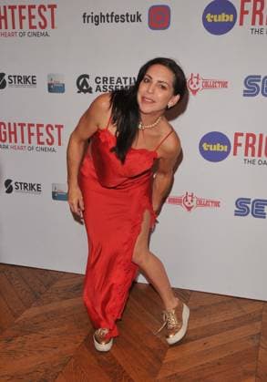 Electric Meat world premiere, London Emily Booth at the Electric Meat world premiere, FrightFest film festival day 2, Odeon Luxe Leicester Square, Leicester Square, on Friday 28 August 2026 in London, England, UK. CAP CAN CAN London UK Great Britain Copyright: xCanxNguyen CapitalxPicturesx