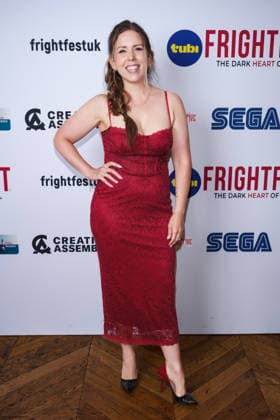 World Premiere Of First Blood: The Death Of Us on Saturday 29 August 2026 Francesca White attends the media wall for the World Premiere Of First Blood: The Death Of Us during Tubi Frightfest 2026 on Saturday 29 August 2026 at Odeon Luxe Leicester Square, London. ., Credit:Julie Edwards Avalon  Copyright: xJuliexEdwardsx xAvalonx 1129084630