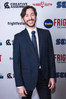 World Premiere Of First Blood: The Death Of Us on Saturday 29 August 2026 Chris Mills attends the media wall for the World Premiere Of First Blood: The Death Of Us during Tubi Frightfest 2026 on Saturday 29 August 2026 at Odeon Luxe Leicester Square, London. ., Credit:Julie Edwards Avalon  Copyright: xJuliexEdwardsx xAvalonx 1129084592