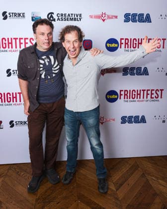 Uk Premiere Of The Fright Stuff on Saturday 29 August 2026 Mike Meyer, John Laflamboy attends the media wall for the Uk Premiere Of The Fright Stuff during Tubi Frightfest 2026 on Saturday 29 August 2026 at Odeon Luxe Leicester Square, London. ., Credit:Julie Edwards Avalon  Copyright: xJuliexEdwardsx xAvalonx 1129087177