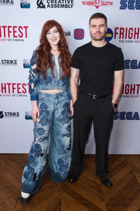 International Premiere Of Lesions on Saturday 29 August 2026 Elsa Ames, Codey Wilson attends the media wall for the International Premiere Of Lesions during Tubi Frightfest 2026 on Saturday 29 August 2026 at Odeon Luxe Leicester Square, London. ., Credit:Julie Edwards Avalon  Copyright: xJuliexEdwardsx xAvalonx 1129088259