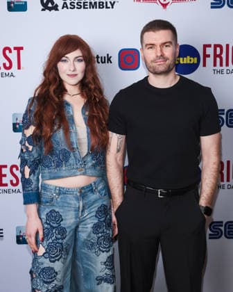 International Premiere Of Lesions on Saturday 29 August 2026 Elsa Ames, Codey Wilson attends the media wall for the International Premiere Of Lesions during Tubi Frightfest 2026 on Saturday 29 August 2026 at Odeon Luxe Leicester Square, London. ., Credit:Julie Edwards Avalon  Copyright: xJuliexEdwardsx xAvalonx 1129088310
