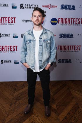 World Premiere Of Dead Reset on Saturday 29 August 2026 Daniel Thrace attends the media wall for the World Premiere Of Dead Reset during Tubi Frightfest 2026 on Saturday 29 August 2026 at Odeon Luxe Leicester Square, London. ., Credit:Julie Edwards Avalon  Copyright: xJuliexEdwardsx xAvalonx 1129090868