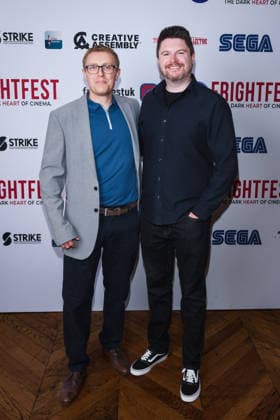 World Premiere Of Dead Reset on Saturday 29 August 2026 Paul Butler, Stewart Sparke attends the media wall for the World Premiere Of Dead Reset during Tubi Frightfest 2026 on Saturday 29 August 2026 at Odeon Luxe Leicester Square, London. ., Credit:Julie Edwards Avalon  Copyright: xJuliexEdwardsx xAvalonx 1129090885