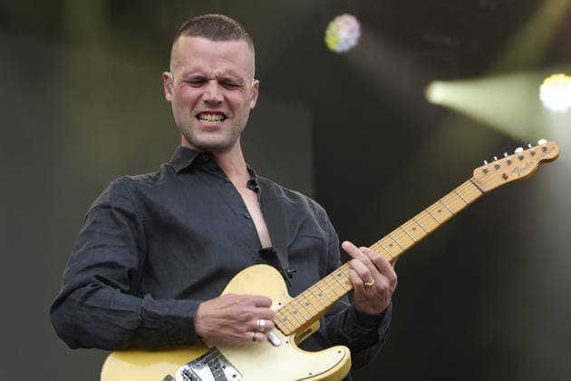 White Lies performs on stage at the Big Feastival Day 1 2026 held at the Alex James Farm Featuring: White Lies Where: Kingham, United Kingdom When: 28 Aug 2026 Credit: Alan West Cover Images EDITORIAL USE ONLY. NOT FOR USE BY NEWSPAPERS BASED IN THE UK. Copyright: xAlanxDxWestx coverimg55954508