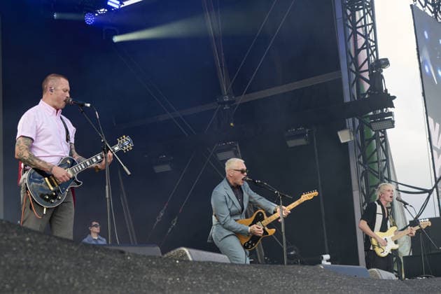 The Ordinary Boys perform on stage at the Big Feastival Day 1 2026 held at the Alex James Farm Featuring: The Ordinary Boys Where: Kingham, United Kingdom When: 28 Aug 2026 Credit: Alan West Cover Images EDITORIAL USE ONLY. NOT FOR USE BY NEWSPAPERS BASED IN THE UK. Copyright: xAlanxDxWestx coverimg55954469