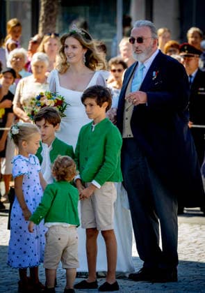 29-08-2026 Wedding of Countess Marie-Therese von Waldburg zu Zeil und Trauchburg with Prince Philipp von Oettingen-Wallerstein in the St. Verena Church in Bad Wurzach. Father of the bride, Furst Erich von Waldburg zu Zeil und Trauchburg. Â  Copyright: xPPEx