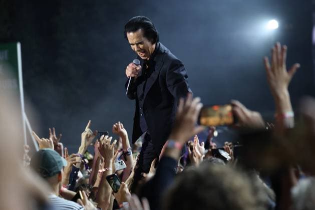 ROCK EN SEINE PHOTOPQR LE PARISIEN Jean Baptiste Quentin Staff Saint Cloud August 28, 2026 Friday, August 28, 2026 Saint Cloud Park Rock en Seine Music Festival CONCERT BY NICK CAVE AND THE BAD SEEDS Photo by Jean Baptiste Quentin Local Caption Rock en Seine, Saint Cloud, 92, France  Copyright: xPHOTOPQR LExPARISIEN MAXPPPxJean-BaptistexQuentinx(Staff)x 20260828LPA8437 20260828LPA8437