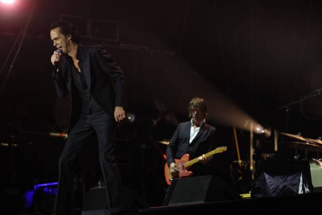 ROCK EN SEINE PHOTOPQR LE PARISIEN Jean Baptiste Quentin Staff Saint Cloud August 28, 2026 Friday, August 28, 2026 Saint Cloud Park Rock en Seine Music Festival CONCERT BY NICK CAVE AND THE BAD SEEDS Photo by Jean Baptiste Quentin Local Caption Rock en Seine, Saint Cloud, 92, France  Copyright: xPHOTOPQR LExPARISIEN MAXPPPxJean-BaptistexQuentinx(Staff)x 20260828LPA8422 20260828LPA8422