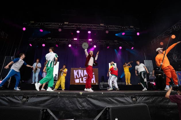 August 29, 2026, GER Germany, Bautz Festival 2026: Knallblech on the Main Stage at the Bautz Festival Copyright: xnordphotoxGmbHx xChristianxSchulzex