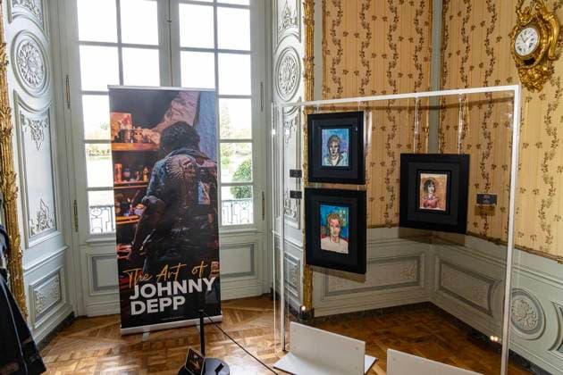 Ausstellung The Art of Johnny Depp im Schloss Benrath ** NUR FÜR REDAKTIONELLE ZWECKE ** EDITORIAL USE ONLY **<p>Journalisten und Aussteller befinden sich am 29.8.2026 im Schloss Benrath in Düsseldorf. In Düsseldorf eröffnet eine Ausstellung The Art of Johnny Depp mit den Werken von Schauspieler Johnny Depp. Foto : Arnulf Stoffel Funke Foto Services < p> Buntes Deutschland NRW Düsseldorf Copyright: ArnulfxStoffel *** The Art of Johnny Depp Exhibition at Benrath Palace ** FOR EDITORIAL USE ONLY ** EDITORIAL USE ONLY ** p Journalists and exhibitors are at Benrath Palace in Düsseldorf on August 29, 2026. An exhibition titled The Art of Johnny Depp, featuring works by actor Johnny Depp, opens in Düsseldorf. Photo: Arnulf Copyright: ArnulfxStoffel doc87de6teelk21dkoy4ntw ,EDITORIAL USE ONLY