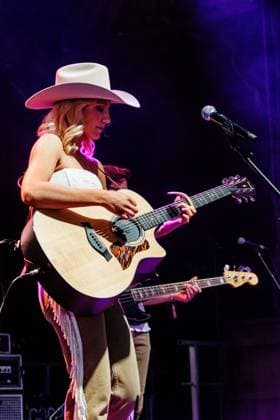 August 28, 2026, Edmonton, Alberta, Canada: Canadian Country Music Artist Julia Vos performs at First Boots and Hearts West Country Music Festival..Julia Vos became the first artist to perform at Boots and Hearts West in Edmonton. She had released her latest single Cigarette Sundays at midnight before performing it for the first time live at Boots and Hearts. Edmonton Canada - ZUMAs197 20260828_aaa_s197_321 Copyright: xRonxPalmerx