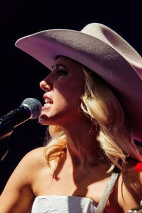 August 28, 2026, Edmonton, Alberta, Canada: Canadian Country Music Artist Julia Vos performs at First Boots and Hearts West Country Music Festival..Julia Vos became the first artist to perform at Boots and Hearts West in Edmonton. She had released her latest single Cigarette Sundays at midnight before performing it for the first time live at Boots and Hearts. Edmonton Canada - ZUMAs197 20260828_aaa_s197_328 Copyright: xRonxPalmerx