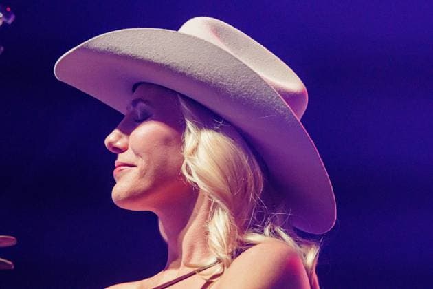 August 28, 2026, Edmonton, Alberta, Canada: Canadian Country Music Artist Julia Vos performs at First Boots and Hearts West Country Music Festival..Julia Vos became the first artist to perform at Boots and Hearts West in Edmonton. She had released her latest single Cigarette Sundays at midnight before performing it for the first time live at Boots and Hearts. Edmonton Canada - ZUMAs197 20260828_aaa_s197_332 Copyright: xRonxPalmerx