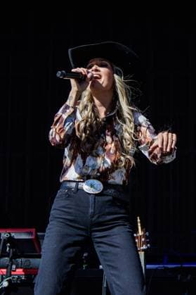 August 28, 2026, Edmonton, Alberta, Canada: Canadian Country Music Artist Kalsey Kulyk performs at Boots and Hearts West Country Music Festival..Kalsey Kulyk became the first artist to perform on the main stage at Boots and Hearts West in Edmonton Edmonton Canada - ZUMAs197 20260828_aaa_s197_339 Copyright: xRonxPalmerx