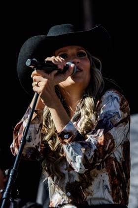 August 28, 2026, Edmonton, Alberta, Canada: Canadian Country Music Artist Kalsey Kulyk performs at Boots and Hearts West Country Music Festival..Kalsey Kulyk became the first artist to perform on the main stage at Boots and Hearts West in Edmonton Edmonton Canada - ZUMAs197 20260828_aaa_s197_355 Copyright: xRonxPalmerx