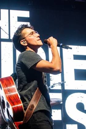 August 28, 2026, Edmonton, Alberta, Canada: Mat Cardinal of Country Music group The Prairie States performs at Boots and Hearts West Country Music Festival..The Prairie States, an Edmonton-based country music group, bring an upbeat, rocking country style to their music. Having won multiple Country Music Alberta Awards and 2026 Canadian Country Music Award for Video of the Year. Edmonton Canada - ZUMAs197 20260828_aaa_s197_387 Copyright: xRonxPalmerx