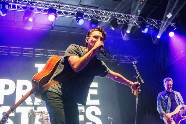 August 28, 2026, Edmonton, Alberta, Canada: Mat Cardinal of Country Music group The Prairie States performs at Boots and Hearts West Country Music Festival..The Prairie States, an Edmonton-based country music group, bring an upbeat, rocking country style to their music. Having won multiple Country Music Alberta Awards and 2026 Canadian Country Music Award for Video of the Year. Edmonton Canada - ZUMAs197 20260828_aaa_s197_390 Copyright: xRonxPalmerx