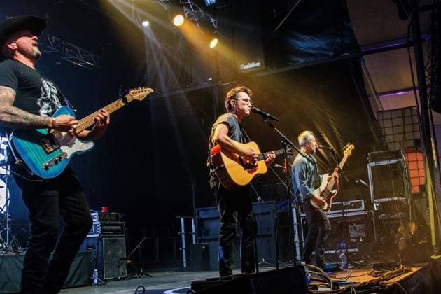 August 28, 2026, Edmonton, Alberta, Canada: Jeff Dick, Matt Cardinal and Mike Nash of the Alberta-based Country Music group The Prairie States performs at Boots and Hearts West Country Music Festival..The Prairie States, an Edmonton-based country music group, bring an upbeat, rocking country style to their music. Having won multiple Country Music Alberta Awards and 2026 Canadian Country Music Award for Video of the Year. Edmonton Canada - ZUMAs197 20260828_aaa_s197_391 Copyright: xRonxPalmerx