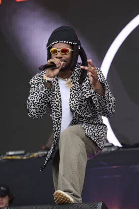 Performances at All Points East 2026 Day 5 held at the Victoria Park Featuring: Denzel Curry Where: London, United Kingdom When: 29 Aug 2026 Credit: Alan West Cover Images EDITORIAL USE ONLY. NOT FOR USE BY NEWSPAPERS BASED IN THE UK. Copyright: xx coverimg55955467