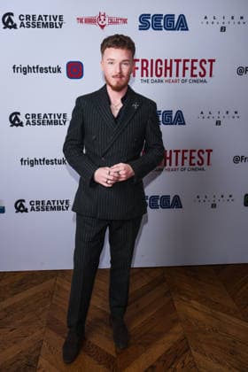 World Premiere Of First Blood: Binding Eva on Saturday 29 August 2026 Ryan Ralph attends the media wall for the World Premiere Of First Blood: Binding Eva during Tubi Frightfest 2026 on Saturday 29 August 2026 at Odeon Luxe Leicester Square, London. ., Credit:Julie Edwards Avalon  Copyright: xJuliexEdwardsx xAvalonx 1129138961