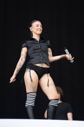 Austrian singer Victoria Claudia Zechner will perform at the Superbloom Festival 2026 in Munich’s Olympic Park. Zechner wows the audience during her performance on the festival stage in Munich’s Olympic Park, Munich, Bavaria, Germany
