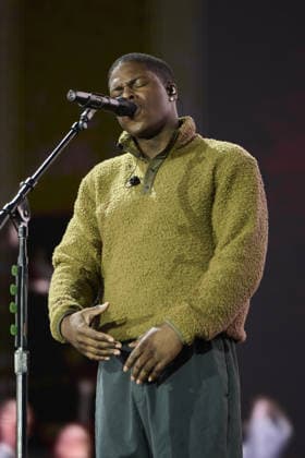 Performances at All Points East 2026 Day 5 held at the Victoria Park Featuring: Daniel Caesar Where: London, United Kingdom When: 29 Aug 2026 Credit: Alan West Cover Images EDITORIAL USE ONLY. NOT FOR USE BY NEWSPAPERS BASED IN THE UK. Copyright: xx coverimg55956222