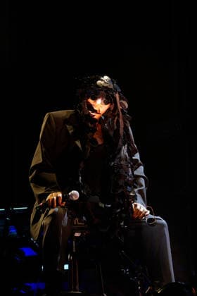 MEO KALORAMA 2026 Grace Jones performing at Palco Sagres on first day of MEO Kalorama, at Parque da Bela Vista, in Lisbon, Portugal, this Friday 28. (Photo: Bruno de Carvalho Brazil Photo Press) Lisboa Parque da Bela Vista Lisboa Portugal Copyright: xBrunoxdexCarvalhox