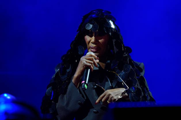 MEO KALORAMA 2026 Grace Jones performing at Palco Sagres on first day of MEO Kalorama, at Parque da Bela Vista, in Lisbon, Portugal, this Friday 28. (Photo: Bruno de Carvalho Brazil Photo Press) Lisboa Parque da Bela Vista Lisboa Portugal Copyright: xBrunoxdexCarvalhox