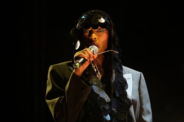 MEO KALORAMA 2026 Grace Jones performing at Palco Sagres on first day of MEO Kalorama, at Parque da Bela Vista, in Lisbon, Portugal, this Friday 28. (Photo: Bruno de Carvalho Brazil Photo Press) Lisboa Parque da Bela Vista Lisboa Portugal Copyright: xBrunoxdexCarvalhox