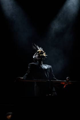 MEO KALORAMA 2026 Grace Jones performing at Palco Sagres on first day of MEO Kalorama, at Parque da Bela Vista, in Lisbon, Portugal, this Friday 28. (Photo: Bruno de Carvalho Brazil Photo Press) Lisboa Parque da Bela Vista Lisboa Portugal Copyright: xBrunoxdexCarvalhox