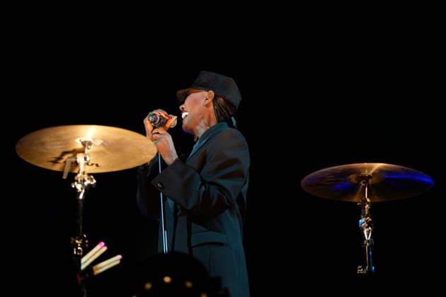 MEO KALORAMA 2026 Grace Jones performing at Palco Sagres on first day of MEO Kalorama, at Parque da Bela Vista, in Lisbon, Portugal, this Friday 28. (Photo: Bruno de Carvalho Brazil Photo Press) Lisboa Parque da Bela Vista Lisboa Portugal Copyright: xBrunoxdexCarvalhox