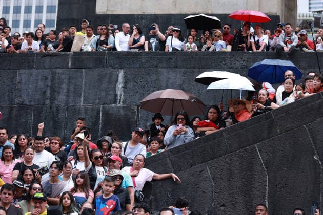 ?Massive Michael Jackson Thriller Dance Tribute MEXICO CITY, MEXICO - AUGUST 29: Fans of Michael Jackson watch a massive Thriller dance tribute, at the Monument to the Revolution, in Mexico City, Mexico on August 29, 2026. ?Hundreds of fans gathered dressed as the legendary American singer, known as the King of Pop, to perform the iconic choreography and celebrate what would have been his 68th birthday. Daniel Cardenas Anadolu Mexico City Mexico. Editorial use only. Please get in touch for any other usage.  Copyright: x2026xAnadoluxDanielxCardenasx