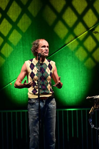 Olaf Schubert live with his show Jetzt oder now Open Air at the Kulturbrauerei in Görlitz, August 29, 2026 Copyright: xMatthiasxWehnertx
