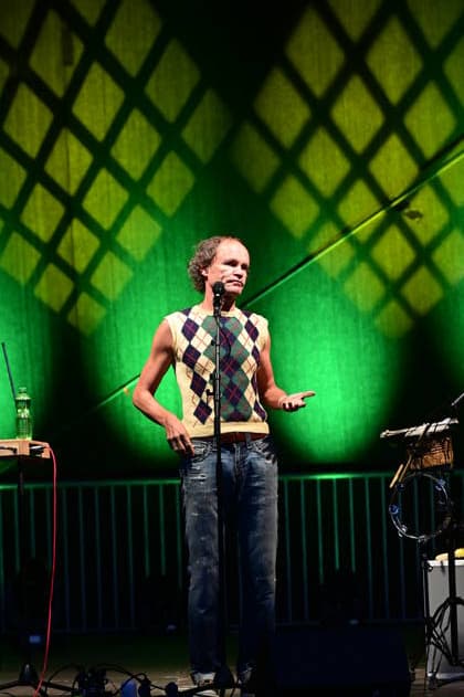 Olaf Schubert live with his show Jetzt oder now Open Air at the Kulturbrauerei in Görlitz, August 29, 2026 Copyright: xMatthiasxWehnertx